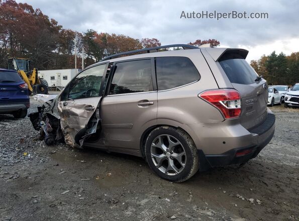 JF2SJAXC7GH426762 2016 SUBARU FORESTER 2.5I TO Бежевый Задняя левая четверть
