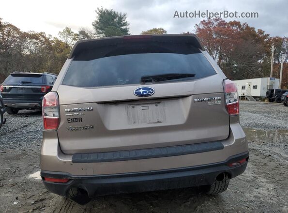 JF2SJAXC7GH426762 2016 SUBARU FORESTER 2.5I TO Бежевый Вид сзади