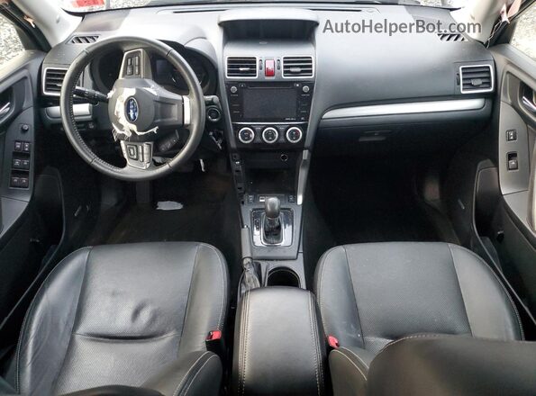 JF2SJAXC7GH426762 2016 SUBARU FORESTER 2.5I TO Бежевый Вид панели приборов