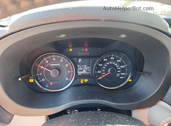 JF2SJAXCXGH557247 2016 SUBARU FORESTER 2.5I TO Green ხელსაწყოთა პანელის ხედი