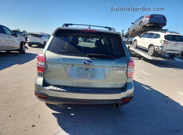 JF2SJAXCXGH557247 2016 SUBARU FORESTER 2.5I TO Green უკანა ხედი