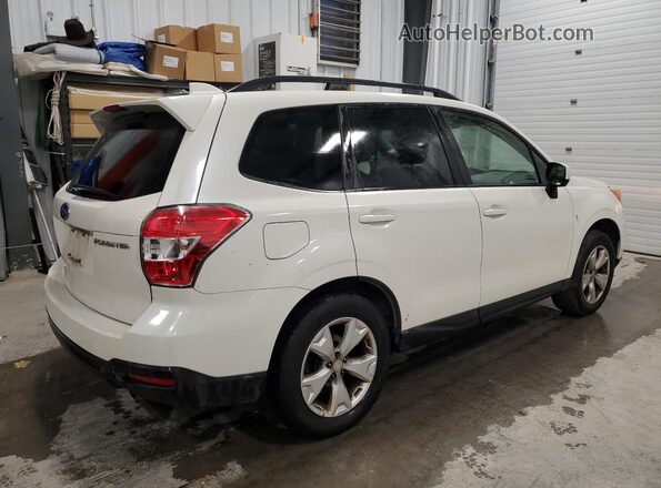 JF2SJCHC0GH508052 2016 SUBARU FORESTER 2.5 White Tył prawy