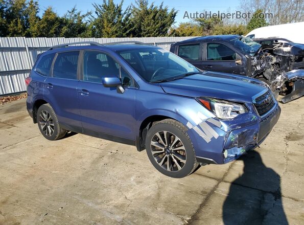 JF2SJGEC5HH436178 2017 SUBARU FORESTER2. Blue Przód prawy