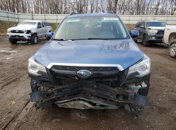 JF2SJGWC5HH533251 2017 SUBARU FORESTER2. Blue Front view