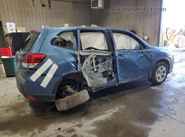 JF2SKAAC3NH441147 2022 SUBARU FORESTER Синий Задняя правая четверть