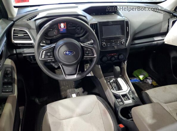 JF2SKAAC3NH441147 2022 SUBARU FORESTER Синий Вид панели приборов