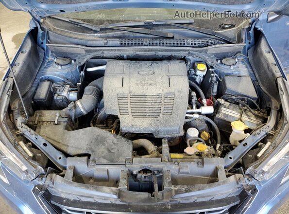 JF2SKAAC3NH441147 2022 SUBARU FORESTER Синий Вид подкапотного пространства