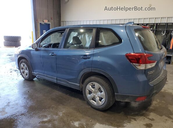 JF2SKAAC3NH441147 2022 SUBARU FORESTER Синий Задняя левая четверть