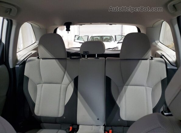 JF2SKABC9RH411638 2024 SUBARU FORESTER White Rear seats view