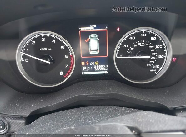 JF2SKACC4RH452838 2024 SUBARU FORESTER Gray Widok tylnych siedzeń