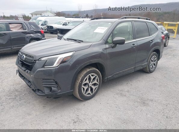 JF2SKACC4RH452838 2024 SUBARU FORESTER Gray Przód lewy