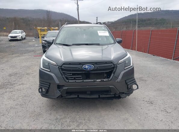 JF2SKACC4RH452838 2024 SUBARU FORESTER Gray Widok zestawu wskaźników