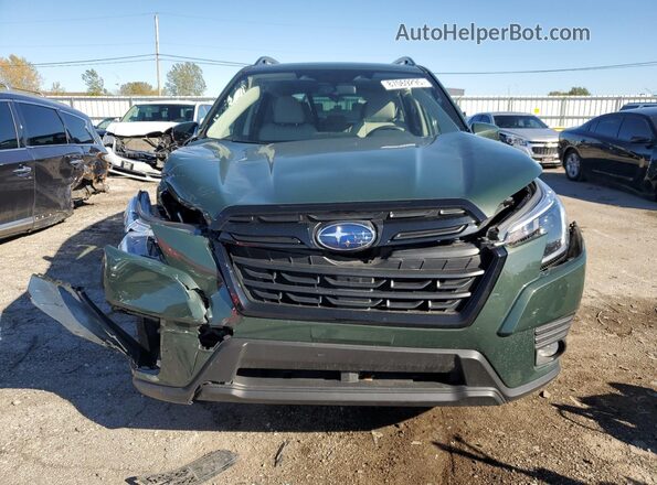 JF2SKADC0NH460539 2022 SUBARU FORESTER Green წინა ხედი