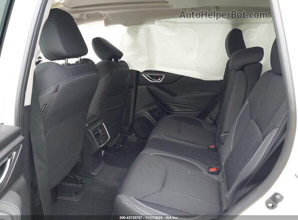 JF2SKADC3NH402277 2022 SUBARU FORESTER White Vista de la etiqueta del VIN