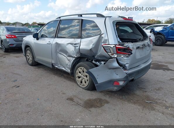 JF2SKADC4MH484468 2021 SUBARU FORESTER Silver Trasero izquierdo
