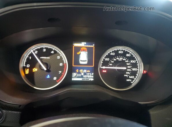JF2SKADC4RH441093 2024 SUBARU FORESTER Серый Вид щитка приборов