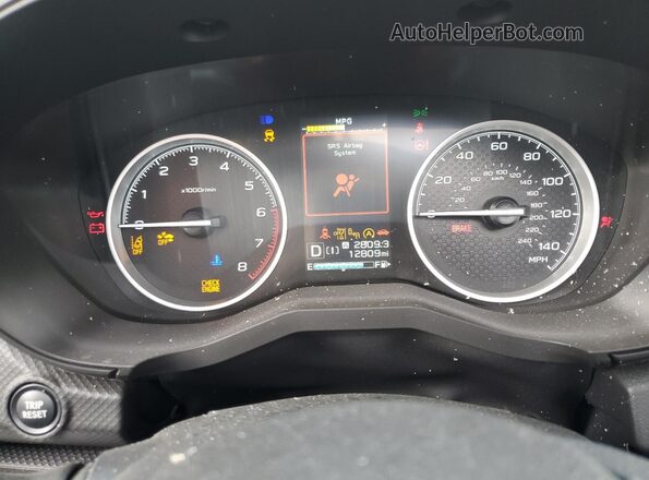 JF2SKADC4RH456760 2024 SUBARU FORESTER Green Widok zestawu wskaźników