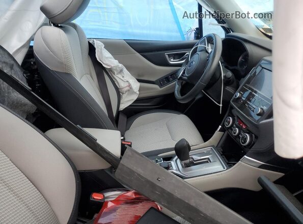 JF2SKADC4RH456760 2024 SUBARU FORESTER Green Widok wnętrza z przodu
