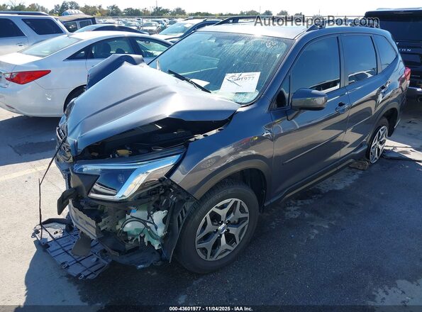 JF2SKAEC1NH417018 2022 SUBARU FORESTER Серый Передняя левая четверть