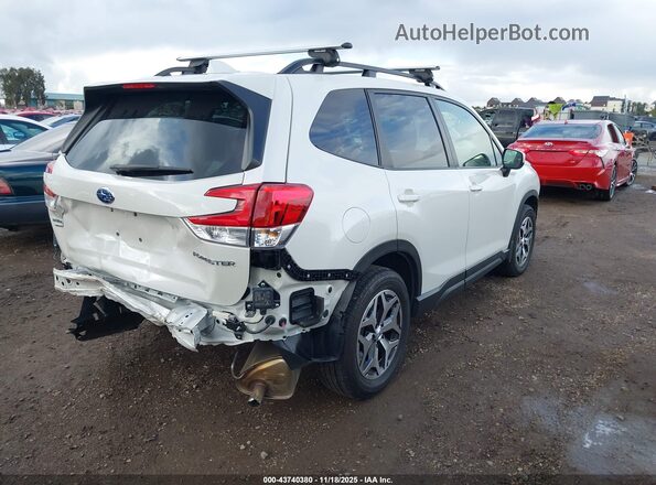 JF2SKAEC5NH507160 2022 SUBARU FORESTER White Հետևի աջ
