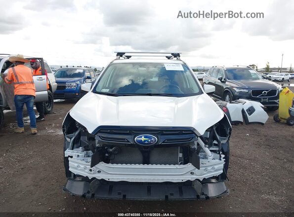 JF2SKAEC5NH507160 2022 SUBARU FORESTER White Դիմացի տեսք