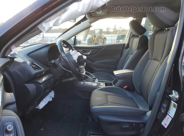 JF2SKAGC2LH406961 2020 SUBARU FORESTER Black Front interior view