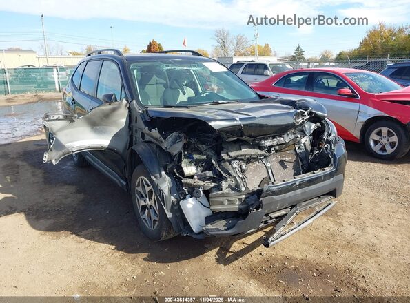 JF2SKAJC2LH581333 2020 SUBARU FORESTER Black Вид спереду