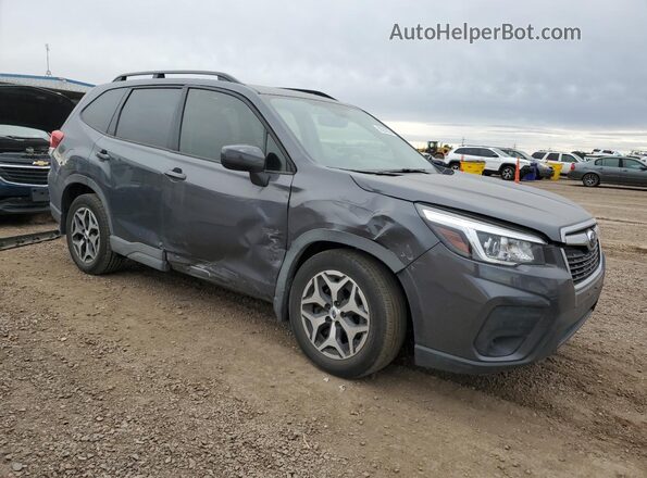 JF2SKAJC3LH478860 2020 SUBARU FORESTER Gray Передня права чверть