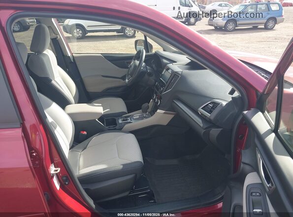 JF2SKAJC4LH486286 2020 SUBARU FORESTER Red Front interior view