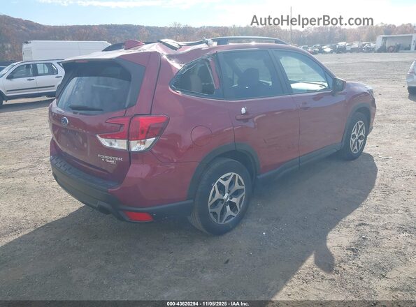 JF2SKAJC4LH486286 2020 SUBARU FORESTER Red Rear right