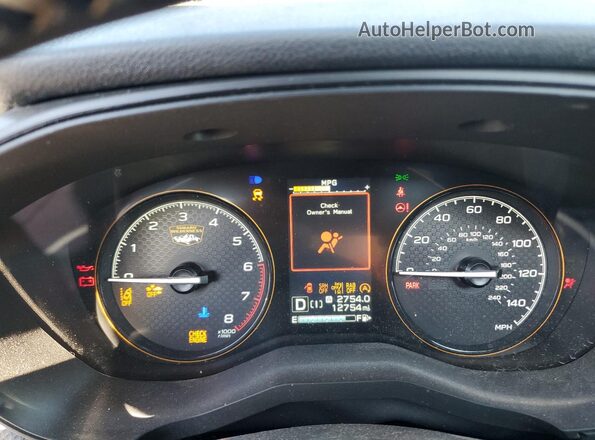 JF2SKAJCXRH480985 2024 SUBARU FORESTER Зеленый Вид щитка приборов