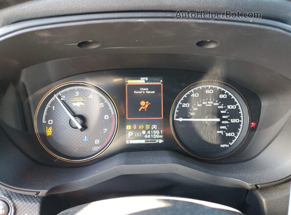 JF2SKAMC6NH499958 2022 SUBARU FORESTER Blue Vista del cuadro de instrumentos