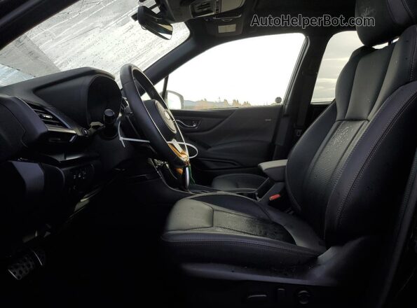 JF2SKAMC8NH417177 2022 SUBARU FORESTER Black Vista interior delantera
