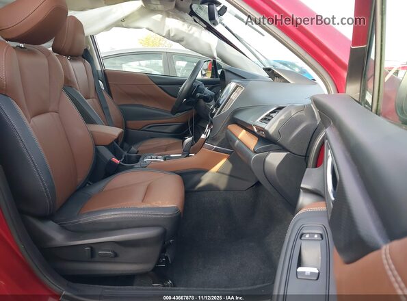 JF2SKAMCXRH449182 2024 SUBARU FORESTER Burgundy Widok wnętrza z przodu