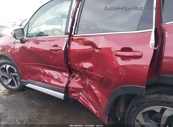 JF2SKAMCXRH449182 2024 SUBARU FORESTER Burgundy Widok z przodu