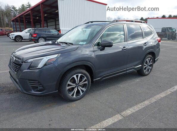 JF2SKANC1NH435762 2022 SUBARU FORESTER Серый Передняя левая четверть