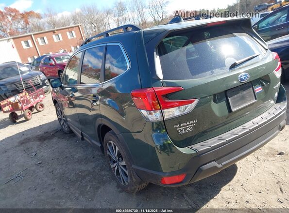 JF2SKANC6NH492135 2022 SUBARU FORESTER Зеленый Задняя левая четверть