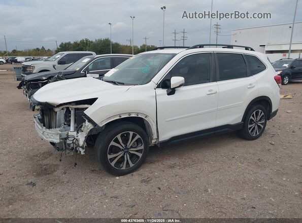 JF2SKANC7NH457703 2022 SUBARU FORESTER White Przód lewy