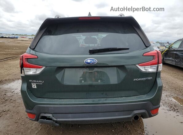 JF2SKAPC7NH523521 2022 SUBARU FORESTER Green Вид ззаду