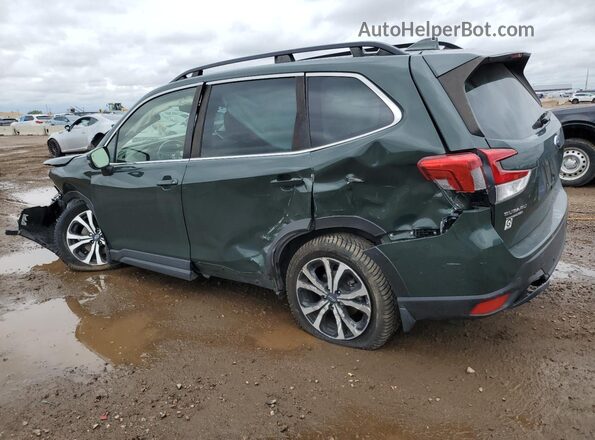 JF2SKAPC7NH523521 2022 SUBARU FORESTER Green Задня ліва чверть