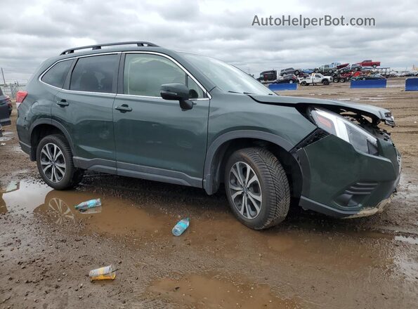 JF2SKAPC7NH523521 2022 SUBARU FORESTER Green Передня права чверть