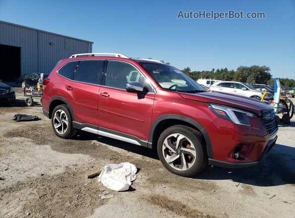 JF2SKARC4PH409203 2023 SUBARU FORESTER Red Передня права чверть
