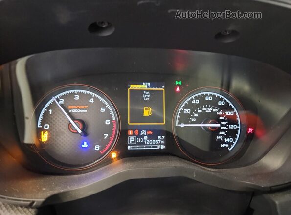 JF2SKARC6LH406149 2020 SUBARU FORESTER Silver Widok zestawu wskaźników
