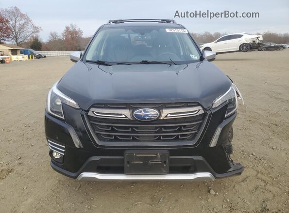 JF2SKARC6NH465530 2022 SUBARU FORESTER Черный Вид спереди