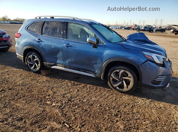 JF2SKARCXNH406822 2022 SUBARU FORESTER Blue 
