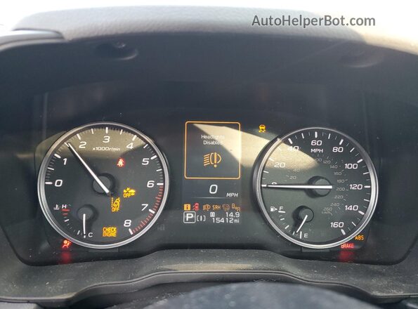 JF2SLDHC7SH440759 2025 SUBARU FORESTER Черный Вид щитка приборов