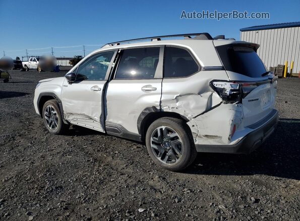 JF2SLSRD3SH404241 2025 SUBARU FORESTER White უკანა მარცხენა