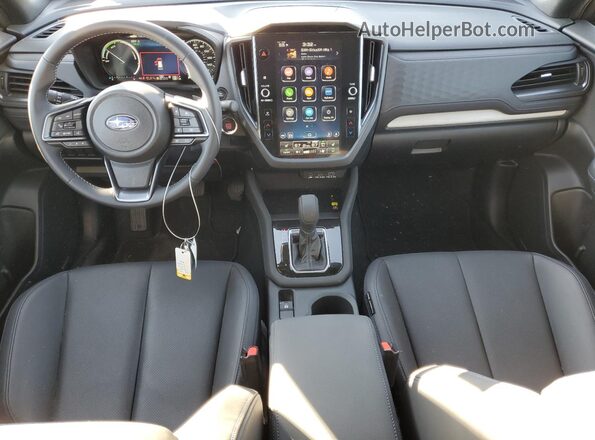 JF2SLSRD3SH404241 2025 SUBARU FORESTER White წინა პანელის ხედი