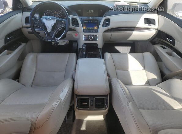 JH4KC1F51GC001030 2016 ACURA RLX Tan Вид панелі приладів