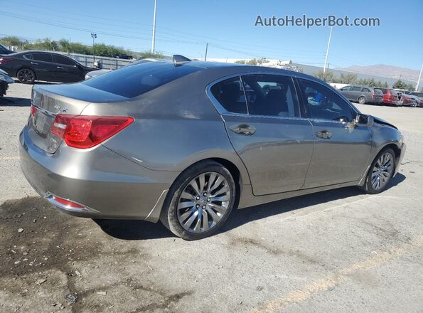 JH4KC1F51GC001030 2016 ACURA RLX Tan Задня права чверть